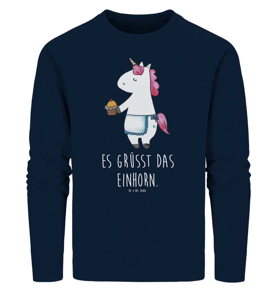 Organic Pullover Einhorn Muffin Pullover, Pullover Männer, Pullover Frauen, Sweatshirt, Sweatshirt Männer, Sweatshirt Frauen, Unisex, Einhorn, Einhörner, Einhorn Deko, Pegasus, Unicorn, Geburtstag, Backen, Muffin, Kekse, Geburtstagsgrüße, Glückwünsche, Liebesgrüße, Grüße