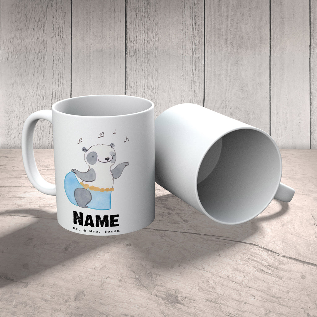 Personalisierte Tasse Panda Bauchtanz Personalisierte Tasse, Namenstasse, Wunschname, Personalisiert, Tasse, Namen, Drucken, Tasse mit Namen, Geschenk, Sport, Sportart, Hobby, Schenken, Danke, Dankeschön, Auszeichnung, Gewinn, Sportler, Bauchtanz, orientalischer Tanz, Tanzen