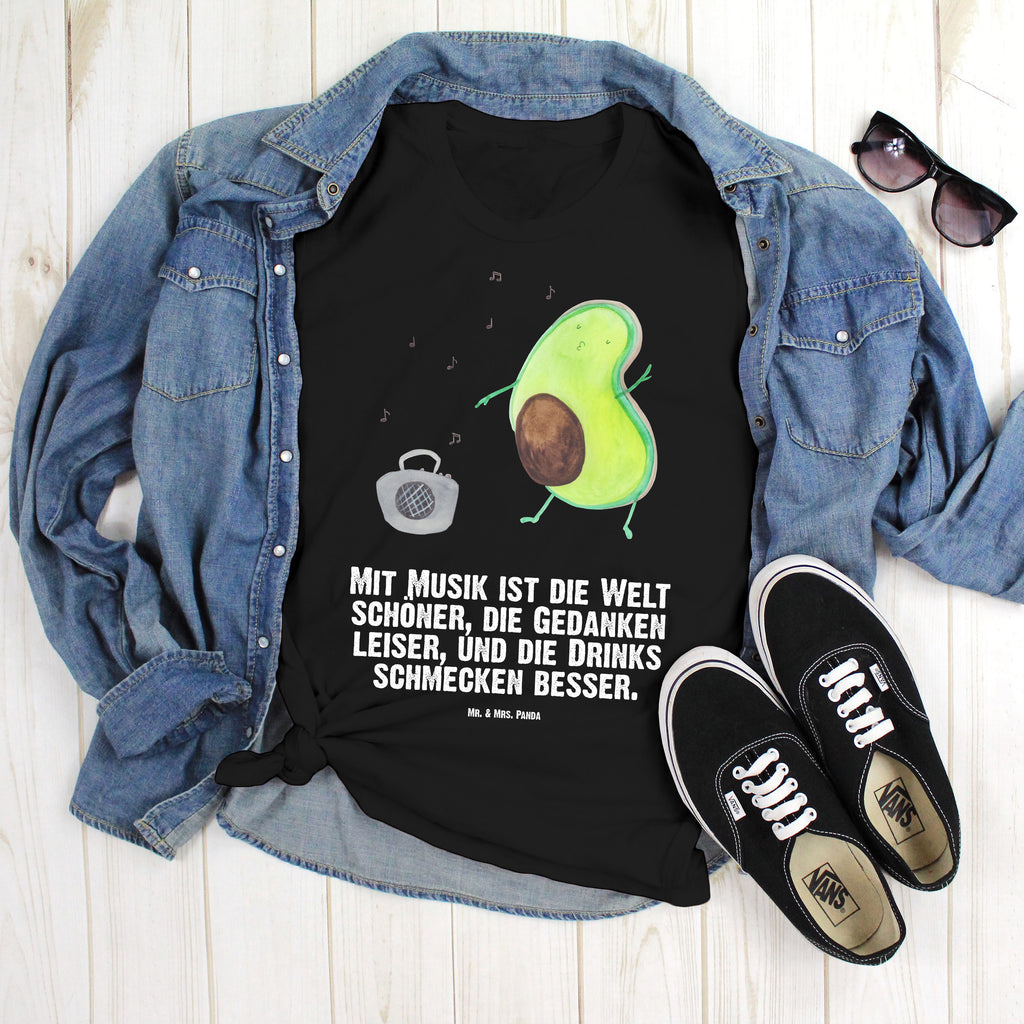 T-Shirt Standard Avocado tanzt T-Shirt, Shirt, Tshirt, Lustiges T-Shirt, T-Shirt mit Spruch, Party, Junggesellenabschied, Jubiläum, Geburstag, Herrn, Damen, Männer, Frauen, Schlafshirt, Nachthemd, Sprüche, Avocado, Veggie, Vegan, Gesund