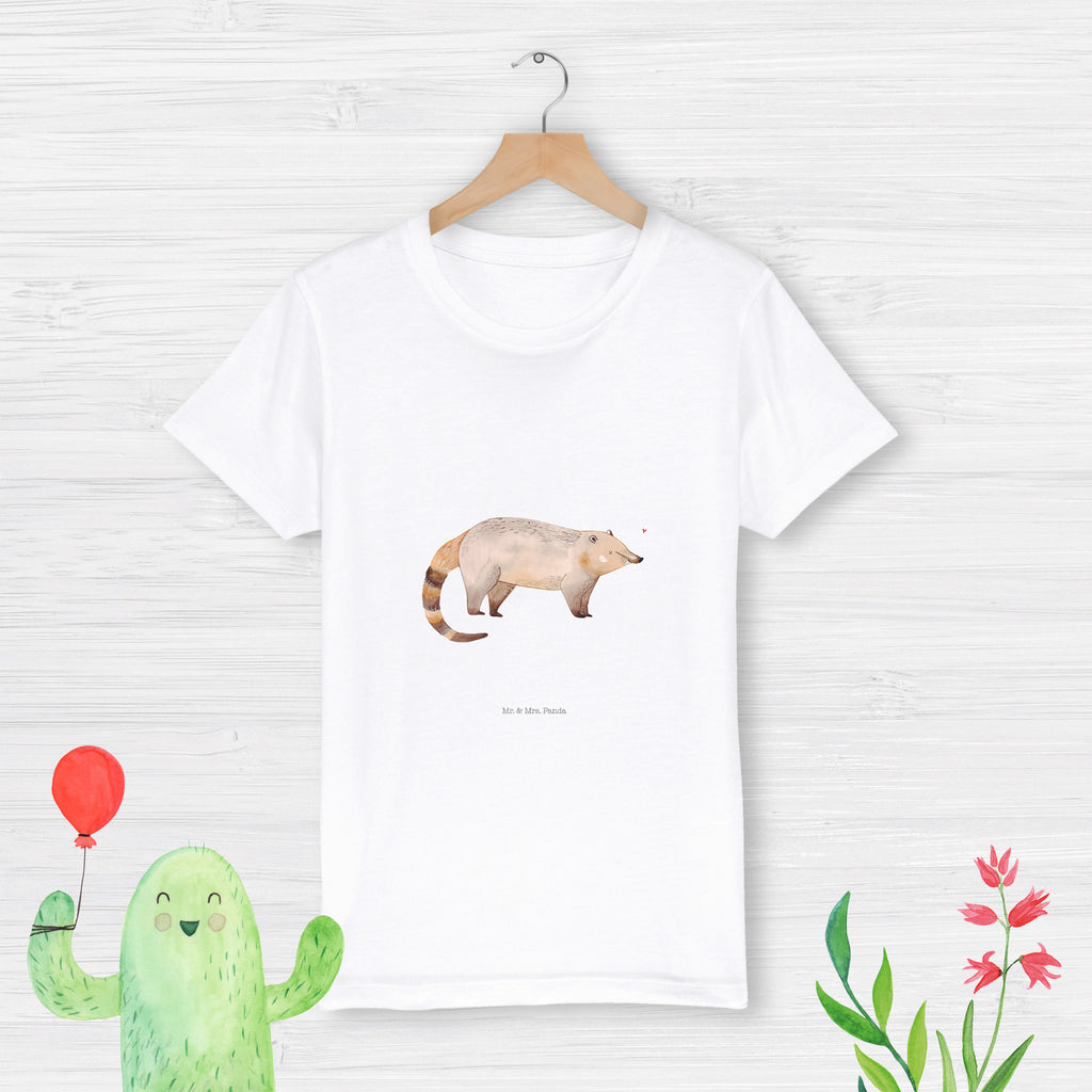 Organic Kinder T-Shirt Nasenbaer Kinder T-Shirt, Kinder T-Shirt Mädchen, Kinder T-Shirt Jungen, Tiermotive, Gute Laune, lustige Sprüche, Tiere, Nasenbär, Nasenbären, Rüsselbär, Bär