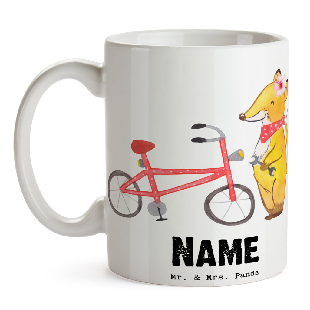 Personalisierte Tasse Zweirad Mechanikerin mit Herz Personalisierte Tasse, Namenstasse, Wunschname, Personalisiert, Tasse, Namen, Drucken, Tasse mit Namen, Beruf, Ausbildung, Jubiläum, Abschied, Rente, Kollege, Kollegin, Geschenk, Schenken, Arbeitskollege, Mitarbeiter, Firma, Danke, Dankeschön