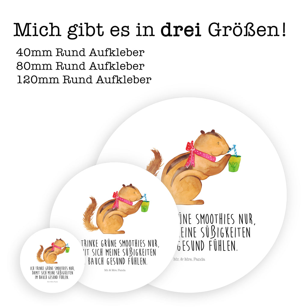 Rund Aufkleber Eichhörnchen Smoothie Sticker, Aufkleber, Etikett, Tiermotive, Gute Laune, lustige Sprüche, Tiere, Green Smoothies, Diät, Abnehmen, Streifenhörnchen, Eichhörnchen