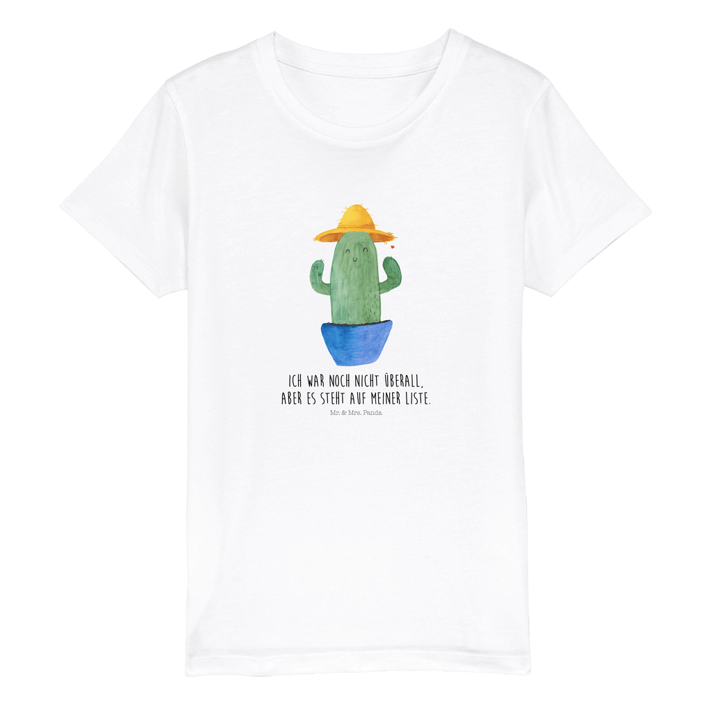 Organic Kinder T-Shirt Kaktus Hut Kinder T-Shirt, Kinder T-Shirt Mädchen, Kinder T-Shirt Jungen, Kaktus, Kakteen, Reisen, Weltreise, Weltenbummler, Reisetagebuch, Städtetrip, Kaktusliebe, Geschenkidee, Spruch, Motivation