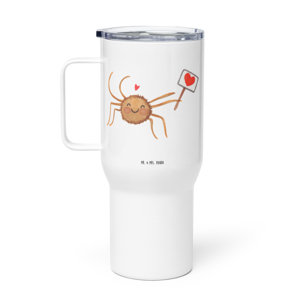 XXL Thermobecher Spinne Agathe Motivation Thermobecher, XL Thermobecher, Reisebecher, XL Reisetasse, Großer Thermobecher, Autobecher, Jumbo Becher, Spinne Agathe, Spinne, Agathe, Videos, Merchandise, Motivation, Glück, Liebe, Vertrauen, Dankeschön