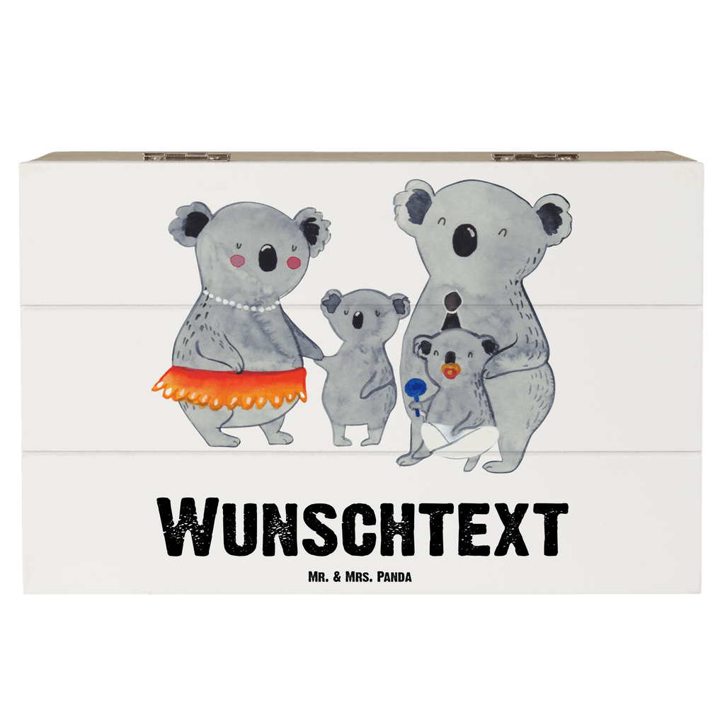 Personalisierte Holzkiste Koala Familie Holzkiste mit Namen, Kiste mit Namen, Schatzkiste mit Namen, Truhe mit Namen, Schatulle mit Namen, Erinnerungsbox mit Namen, Erinnerungskiste, mit Namen, Dekokiste mit Namen, Aufbewahrungsbox mit Namen, Holzkiste Personalisiert, Kiste Personalisiert, Schatzkiste Personalisiert, Truhe Personalisiert, Schatulle Personalisiert, Erinnerungsbox Personalisiert, Erinnerungskiste Personalisiert, Dekokiste Personalisiert, Aufbewahrungsbox Personalisiert, Geschenkbox personalisiert, GEschenkdose personalisiert, Familie, Vatertag, Muttertag, Bruder, Schwester, Mama, Papa, Oma, Opa, Koala, Koalas, Family, Kinder, Geschwister, Familienleben