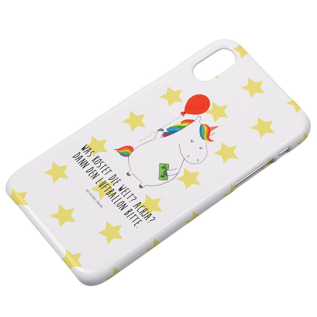 Handyhülle Einhorn Luftballon Handyhülle, Handycover, Cover, Handy, Hülle, Iphone 10, Iphone X, Einhorn, Einhörner, Einhorn Deko, Pegasus, Unicorn, Luftballon, Geld, Lebenslust, Freude, Geschenk, Freundin