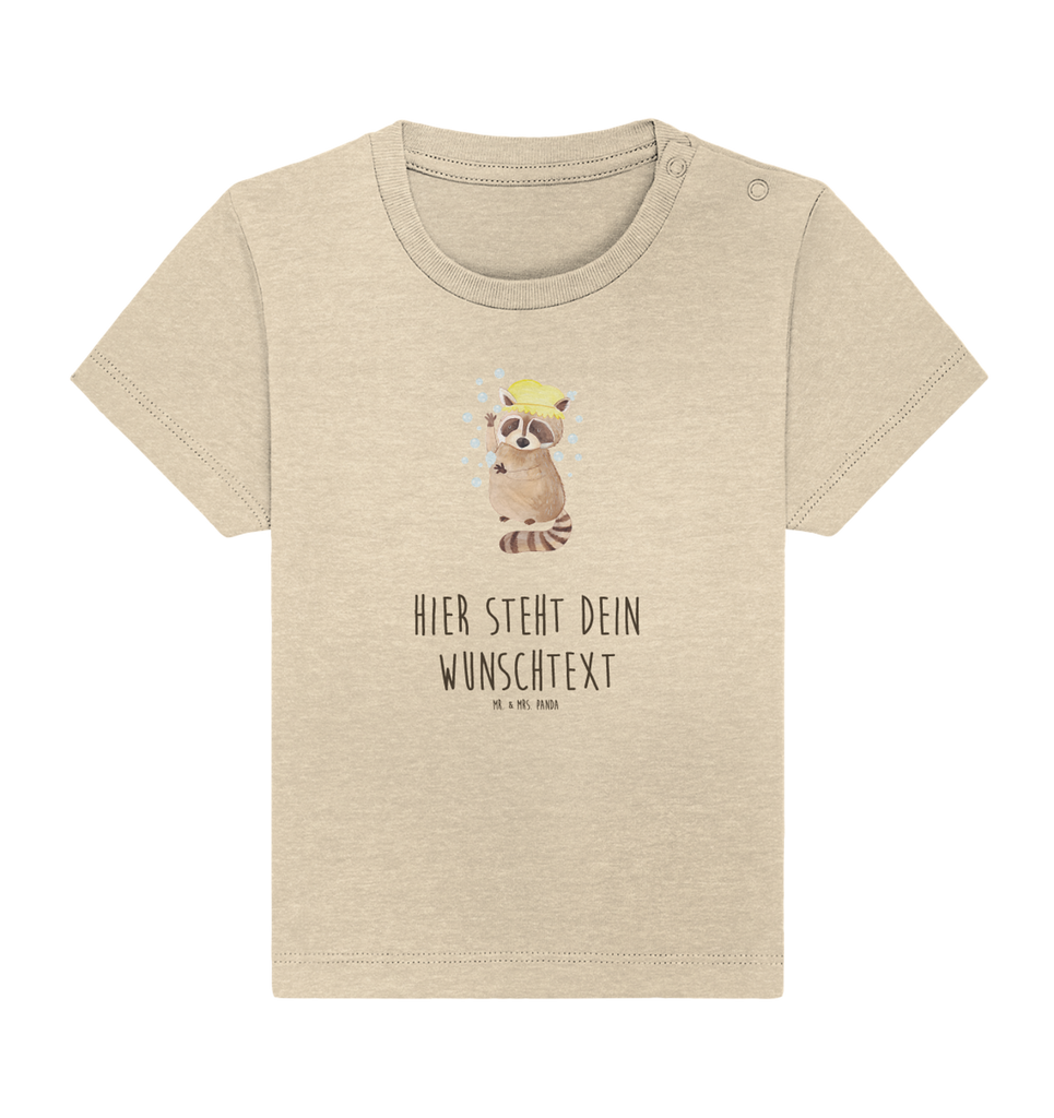 Personalisiertes Baby Shirt Waschbär Personalisiertes Baby T-Shirt, Personalisiertes Jungen Baby T-Shirt, Personalisiertes Mädchen Baby T-Shirt, Personalisiertes Shirt, Tiermotive, Gute Laune, lustige Sprüche, Tiere, Waschbär, Tagträumen, Plan, Fröhlich, waschen, Seifenblasen