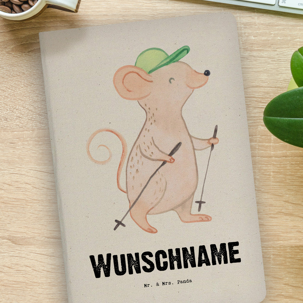 DIN A4 Personalisiertes Notizbuch Maus Walking Personalisiertes Notizbuch, Notizbuch mit Namen, Notizbuch bedrucken, Personalisierung, Namensbuch, Namen, Geschenk, Sport, Sportart, Hobby, Schenken, Danke, Dankeschön, Auszeichnung, Gewinn, Sportler, Walking, Walken, schnelles Gehen, Spazieren gehen