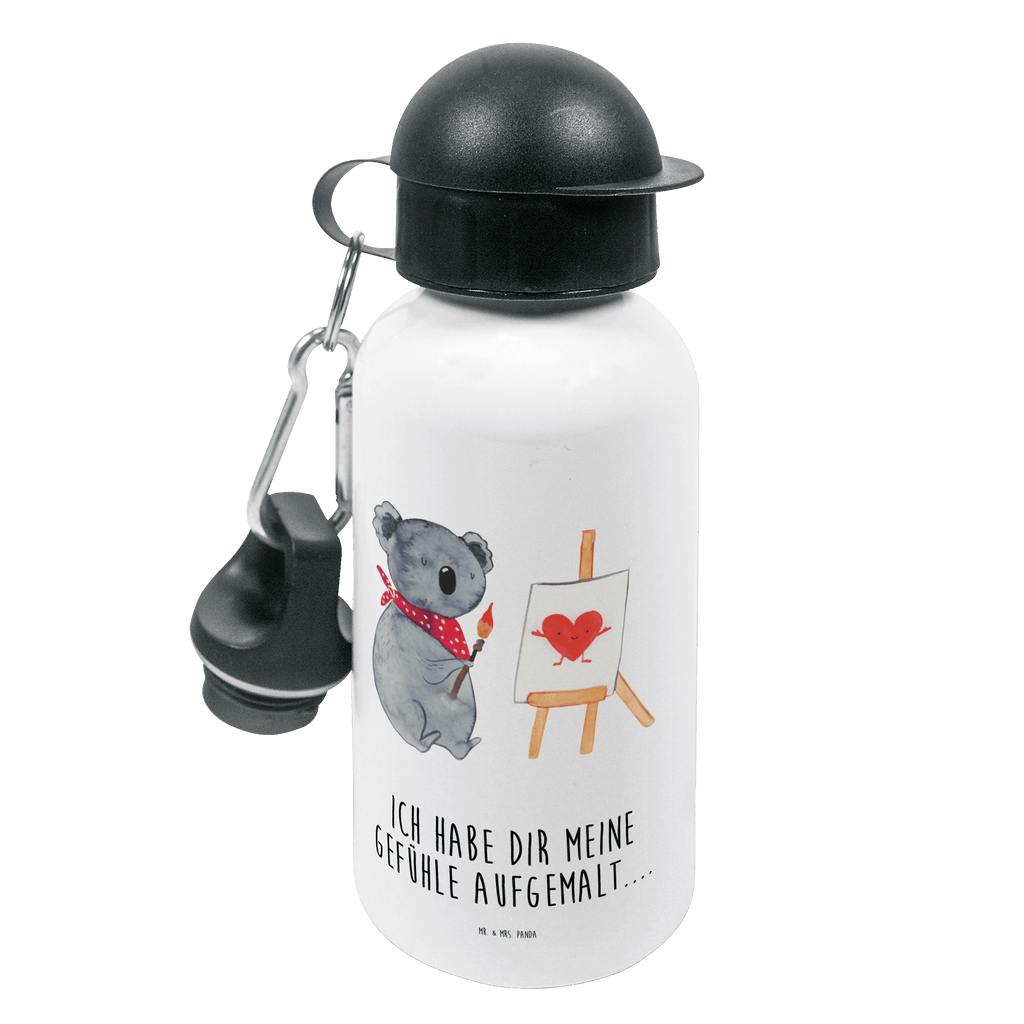 Kindertrinkflasche Koala Künstler Kindertrinkflasche, Kinder Trinkflasche, Trinkflasche, Flasche, Kinderflasche, Kinder, Kids, Kindergarten Flasche, Grundschule, Jungs, Mädchen, Koala, Koalabär, Liebe, Liebensbeweis, Liebesgeschenk, Gefühle, Künstler, zeichnen