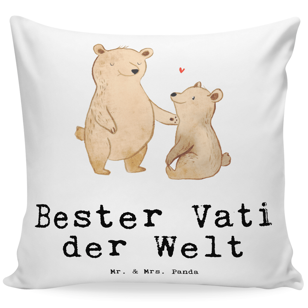 40x40 Kissen Bär Bester Vati der Welt Kissenhülle, Kopfkissen, Sofakissen, Dekokissen, Motivkissen, sofakissen, sitzkissen, Kissen, Kissenbezüge, Kissenbezug 40x40, Kissen 40x40, Kissenhülle 40x40, Zierkissen, Couchkissen, Dekokissen Sofa, Sofakissen 40x40, Dekokissen 40x40, Kopfkissen 40x40, Kissen 40x40 Waschbar, für, Dankeschön, Geschenk, Schenken, Geburtstag, Geburtstagsgeschenk, Geschenkidee, Danke, Bedanken, Mitbringsel, Freude machen, Geschenktipp, Vater, Papa, Dad, Daddy, Paps, Papi, Vati, Eltern, Geschenk Vater, Mann, Familie, Bester, Kleinigkeit