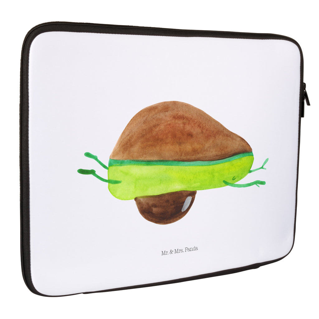 Notebook Tasche Avocado Yoga Notebook Tasche, Laptop, Computertasche, Tasche, Notebook-Tasche, Notebook-Reisehülle, Notebook Schutz, Avocado, Veggie, Vegan, Gesund, Avocado Yoga Vegan