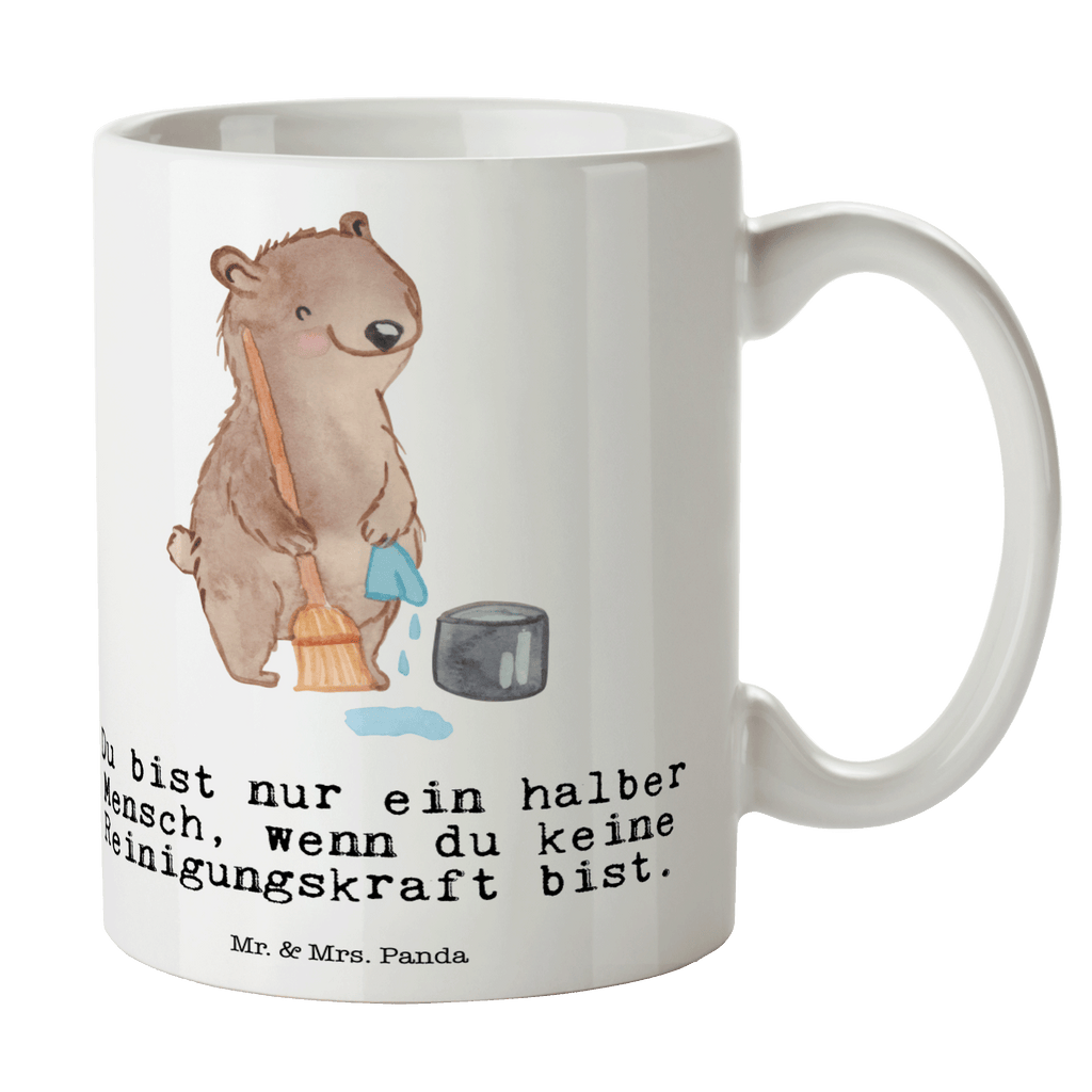 Tasse Reinigungskraft Herz Tasse, Kaffeetasse, Teetasse, Becher, Kaffeebecher, Teebecher, Keramiktasse, Porzellantasse, Büro Tasse, Geschenk Tasse, Tasse Sprüche, Tasse Motive, Kaffeetassen, Tasse bedrucken, Designer Tasse, Cappuccino Tassen, Schöne Teetassen, Beruf, Ausbildung, Jubiläum, Abschied, Rente, Kollege, Kollegin, Geschenk, Schenken, Arbeitskollege, Mitarbeiter, Firma, Danke, Dankeschön