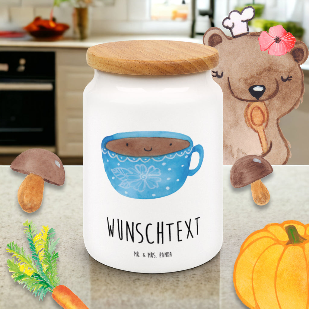 Personalisierte Vorratsdose Kaffee Tasse Personalisierte Vorratsdose, Personalisierte Keksdose, Personalisierte Keramikdose, Personalisierte Leckerlidose, Personalisierte Dose, Personalisierter Vorratsbehälter, Personalisierte Aufbewahrungsdose, Tiermotive, Gute Laune, lustige Sprüche, Tiere, Kaffee, Tasse, Liebe, Geschmack, Genuss, Glücklich