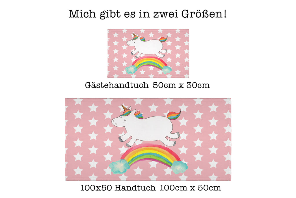 Handtuch Einhorn Regenbogen Handtuch, Badehandtuch, Badezimmer, Handtücher, groß, Kinder, Baby, Einhorn, Einhörner, Einhorn Deko, Pegasus, Unicorn, Regenbogen, Glitzer, Einhornpower, Erwachsenwerden, Einhornautobahn