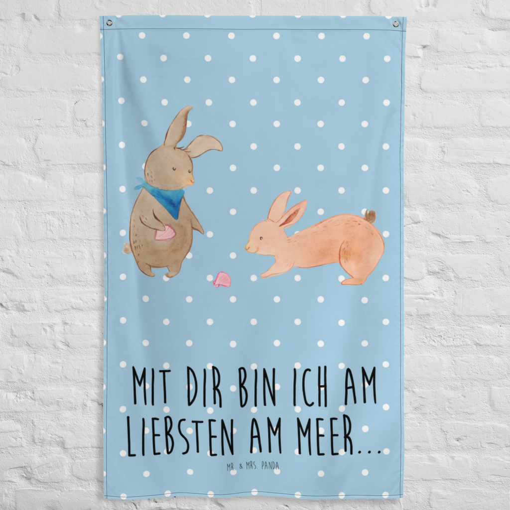 Wandteppich Hasen Muschel Wandbehang, Dekoration, Boho, Wandteppich, Wandtuch, Wanddeko, Tapisserie, Tapestry, Wandbild, Textil-Kunst, Schmuck-Wandbehang, Wand Deko, Kinderzimmer, Kinderzimmer Wand, Kinderzimmer Deko, Kinderzimmer Wanddeko, Familie, Vatertag, Muttertag, Bruder, Schwester, Mama, Papa, Oma, Opa, Hasen, beste Freundin, Freundin, Freundinnen, best friends, BFF, Muscheln sammeln, Muscheln, Meer