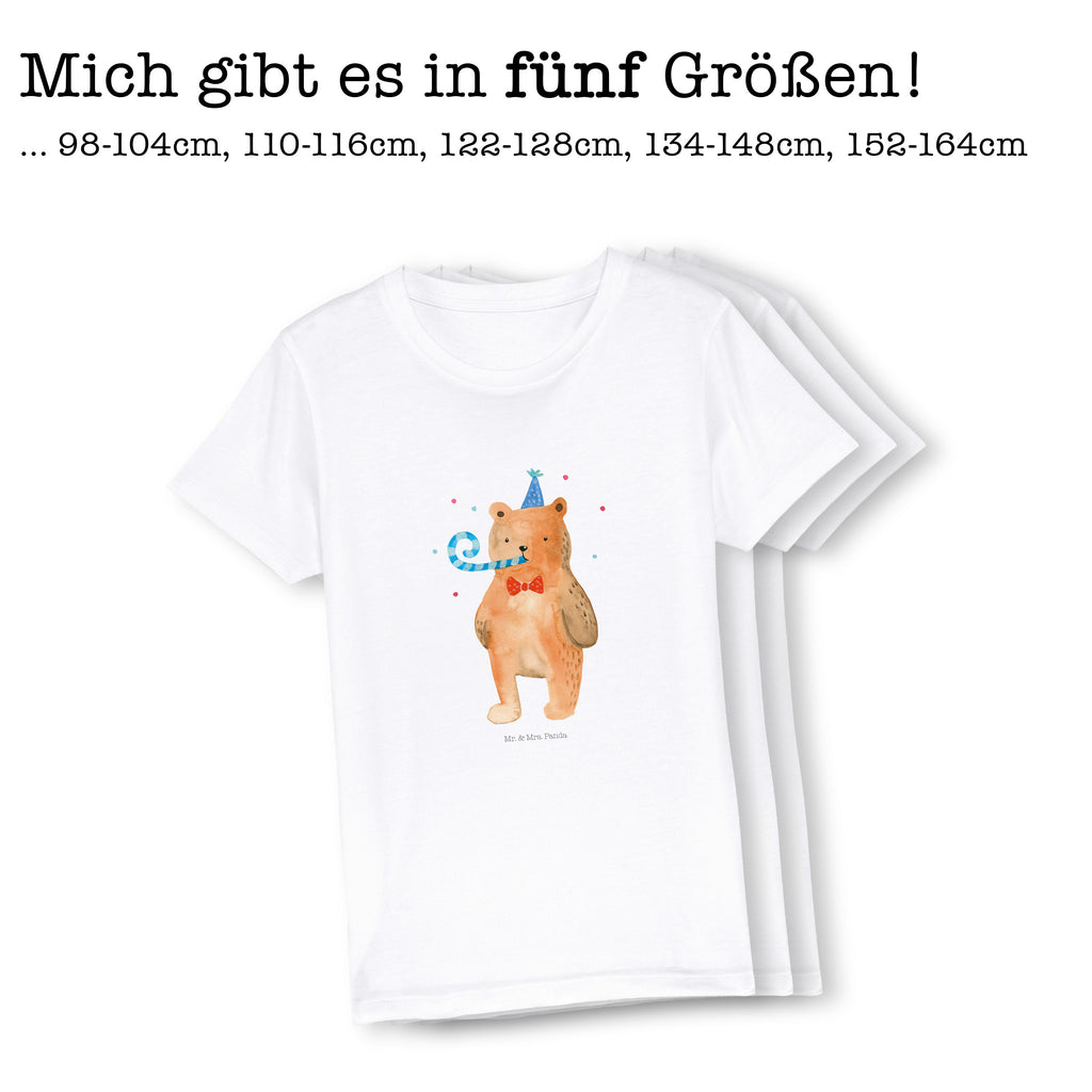 Organic Kinder T-Shirt Bär Geburtstag Kinder T-Shirt, Kinder T-Shirt Mädchen, Kinder T-Shirt Jungen, Bär, Teddy, Teddybär, Happy Birthday, Alles Gute, Glückwunsch, Geburtstag