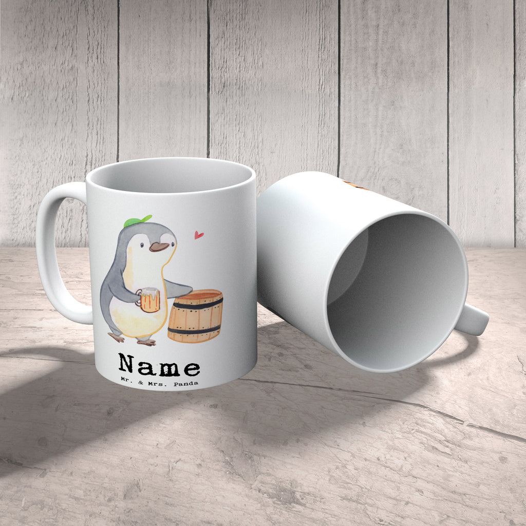 Personalisierte Tasse Bierbrauer mit Herz Personalisierte Tasse, Namenstasse, Wunschname, Personalisiert, Tasse, Namen, Drucken, Tasse mit Namen, Beruf, Ausbildung, Jubiläum, Abschied, Rente, Kollege, Kollegin, Geschenk, Schenken, Arbeitskollege, Mitarbeiter, Firma, Danke, Dankeschön, Bierbrauer, Biertrinker, Bierkenner, Biergeschenk, Hobbybrauen, Heimbrauen, Selbstbrauen, Bierliebe, Bierfass