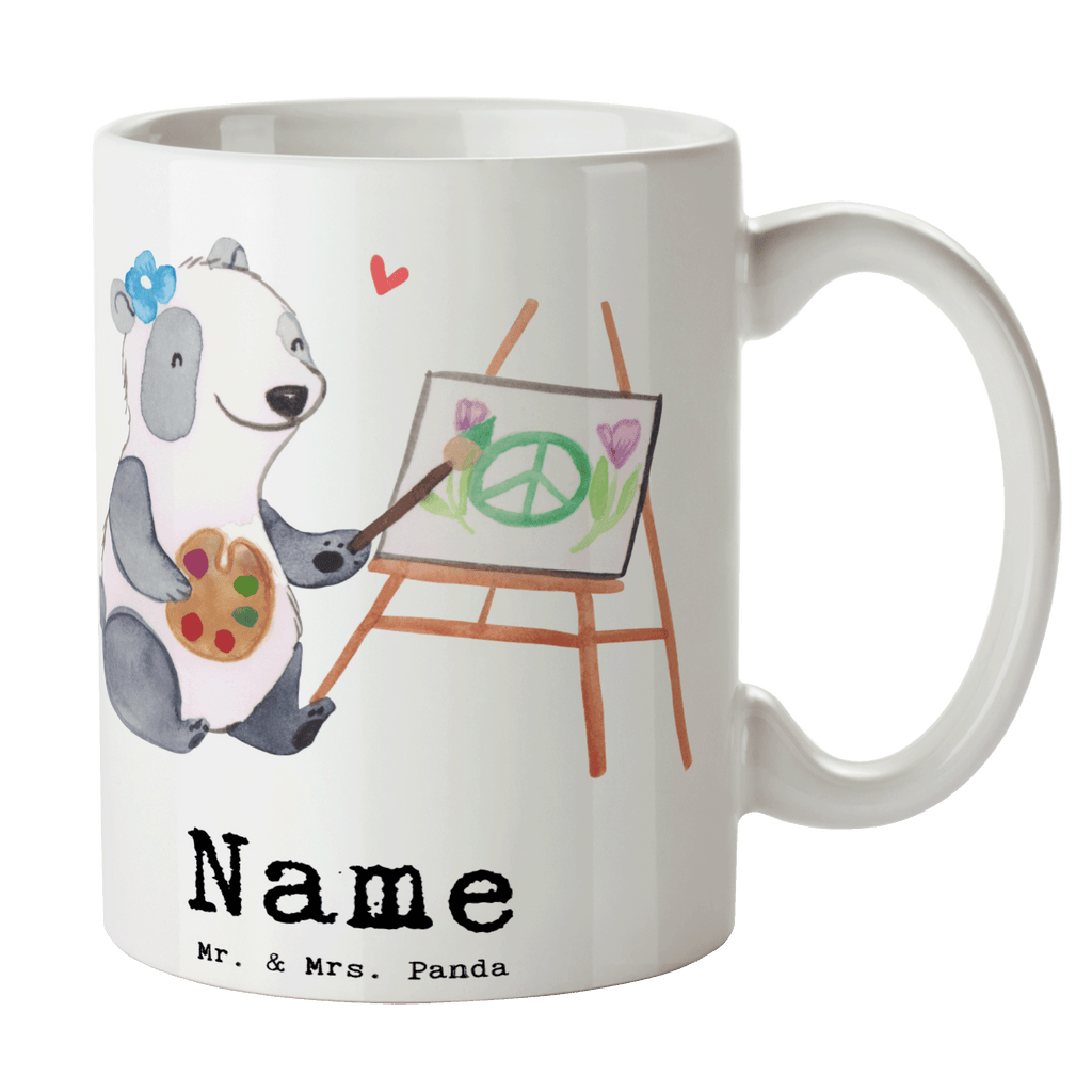 Personalisierte Tasse Kunstlehrerin mit Herz Personalisierte Tasse, Namenstasse, Wunschname, Personalisiert, Tasse, Namen, Drucken, Tasse mit Namen, Beruf, Ausbildung, Jubiläum, Abschied, Rente, Kollege, Kollegin, Geschenk, Schenken, Arbeitskollege, Mitarbeiter, Firma, Danke, Dankeschön, Kunstlehrerin, Kunstunterricht, Kunstschule