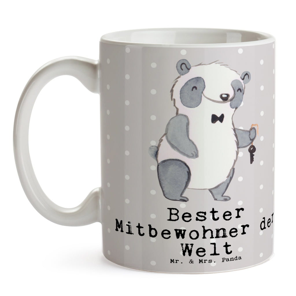 Tasse Panda Bester Mitbewohner der Welt Tasse, Kaffeetasse, Teetasse, Becher, Kaffeebecher, Teebecher, Keramiktasse, Porzellantasse, Büro Tasse, Geschenk Tasse, Tasse Sprüche, Tasse Motive, Kaffeetassen, Tasse bedrucken, Designer Tasse, Cappuccino Tassen, Schöne Teetassen, für, Dankeschön, Geschenk, Schenken, Geburtstag, Geburtstagsgeschenk, Geschenkidee, Danke, Bedanken, Mitbringsel, Freude machen, Geschenktipp, Mitbewohner, WG, Zimmernachbar, Wohngemeinschaft, WG-Bewohner, Zimmerkollege, Zimmergenosse, Stubenkamerad