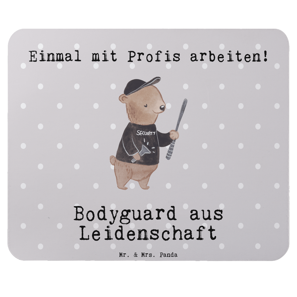 Mauspad Bodyguard aus Leidenschaft Mousepad, Computer zubehör, Büroausstattung, PC Zubehör, Arbeitszimmer, Mauspad, Einzigartiges Mauspad, Designer Mauspad, Mausunterlage, Mauspad Büro, Beruf, Ausbildung, Jubiläum, Abschied, Rente, Kollege, Kollegin, Geschenk, Schenken, Arbeitskollege, Mitarbeiter, Firma, Danke, Dankeschön, Bodyguard, Personenschützer