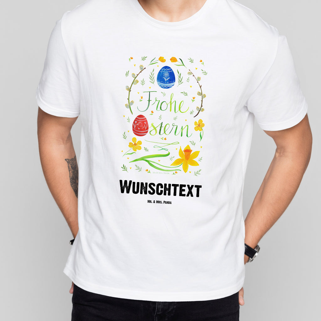 Personalisiertes T-Shirt Frohe Ostern T-Shirt Personalisiert, T-Shirt mit Namen, T-Shirt mit Aufruck, Männer, Frauen, Wunschtext, Bedrucken, Ostern, Osterhase, Ostergeschenke, Osternest, Osterdeko, Geschenke zu Ostern, Ostern Geschenk, Ostergeschenke Kinder, Ostern Kinder, Frohe Ostern, Ostergrüße, Osterblume, Osterei, bemalte Ostereier, Weidenkätzchen. Lettering