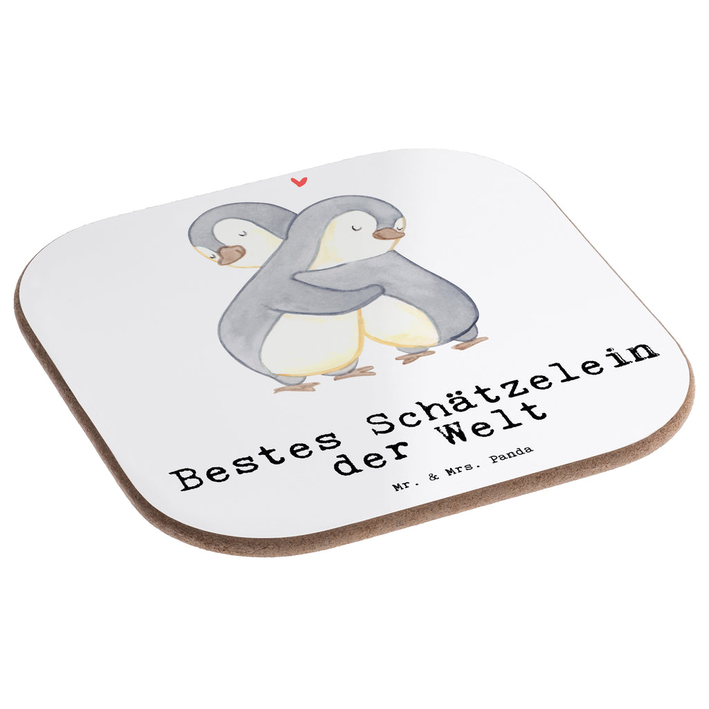 Quadratische Untersetzer Pinguin Bestes Schätzelein der Welt Untersetzer, Bierdeckel, Glasuntersetzer, Untersetzer Gläser, Getränkeuntersetzer, Untersetzer aus Holz, Untersetzer für Gläser, Korkuntersetzer, Untersetzer Holz, Holzuntersetzer, Tassen Untersetzer, Untersetzer Design, für, Dankeschön, Geschenk, Schenken, Geburtstag, Geburtstagsgeschenk, Geschenkidee, Danke, Bedanken, Mitbringsel, Freude machen, Geschenktipp, Schätzelein, Schätzchen, Schatz, Schatzi, Ehemann, Ehefrau, Freundin, Freund, Frau, Mann, Kosename, Hochzeitstag