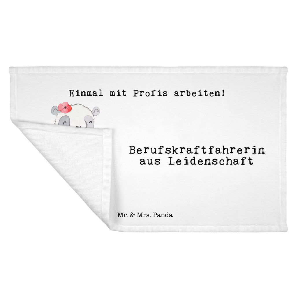 Handtuch Berufskraftfahrerin aus Leidenschaft Gästetuch, Reisehandtuch, Sport Handtuch, Frottier, Kinder Handtuch, Beruf, Ausbildung, Jubiläum, Abschied, Rente, Kollege, Kollegin, Geschenk, Schenken, Arbeitskollege, Mitarbeiter, Firma, Danke, Dankeschön