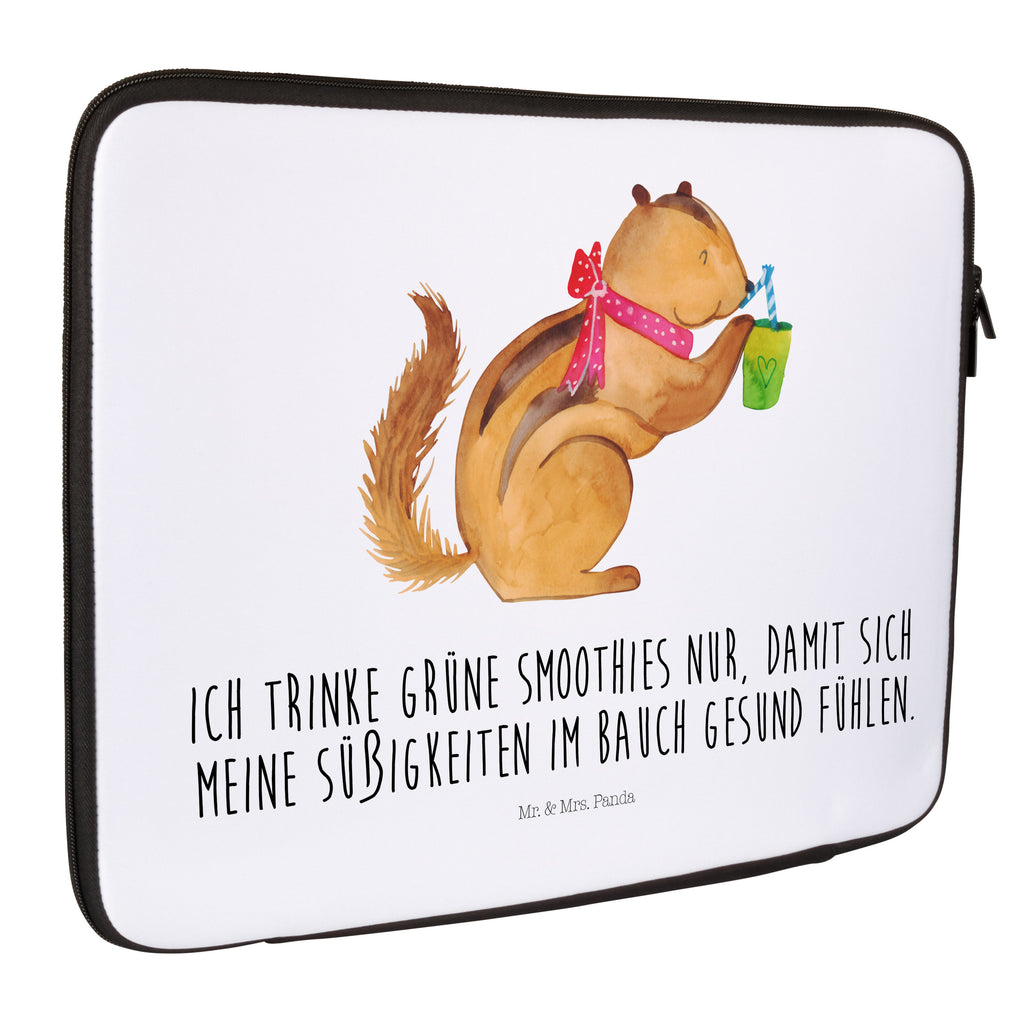 Notebook Tasche Eichhörnchen Smoothie Notebook Tasche, Laptop, Computertasche, Tasche, Notebook-Tasche, Notebook-Reisehülle, Notebook Schutz, Tiermotive, Gute Laune, lustige Sprüche, Tiere, Green Smoothies, Diät, Abnehmen, Streifenhörnchen, Eichhörnchen