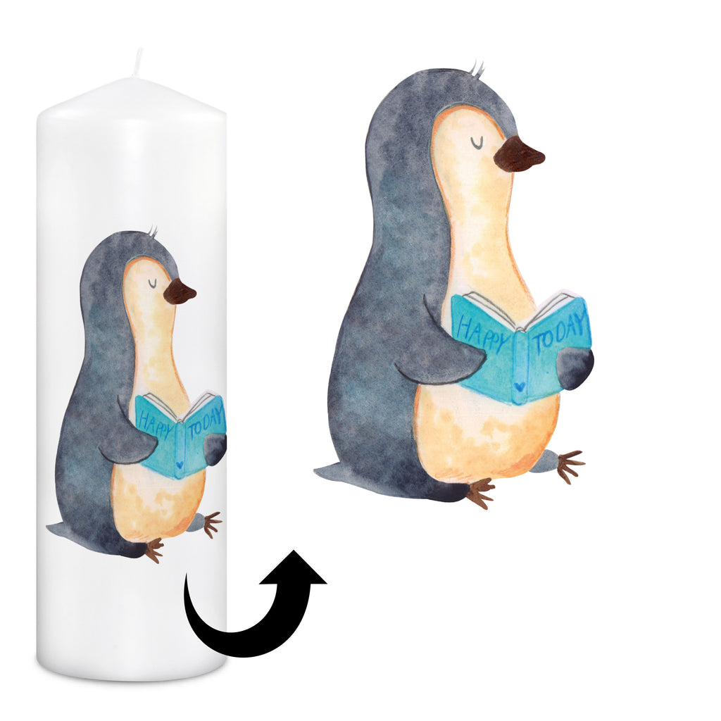 Kerze Pinguin Buch Kerze, Taufkerze, Kommunionskerze, Geburtstagskerze, Geschenk Kerze, Taufgeschenk Kerze, Kerze mit Druck, Besondere Kerze, Geschenkidee Kerze, Kerze für Kommunion, Geburtstag Kerze, Kommunion Kerze, Pinguin, Pinguine, Buch, Lesen, Bücherwurm, Nichtstun, Faulenzen, Ferien, Urlaub, Freizeit