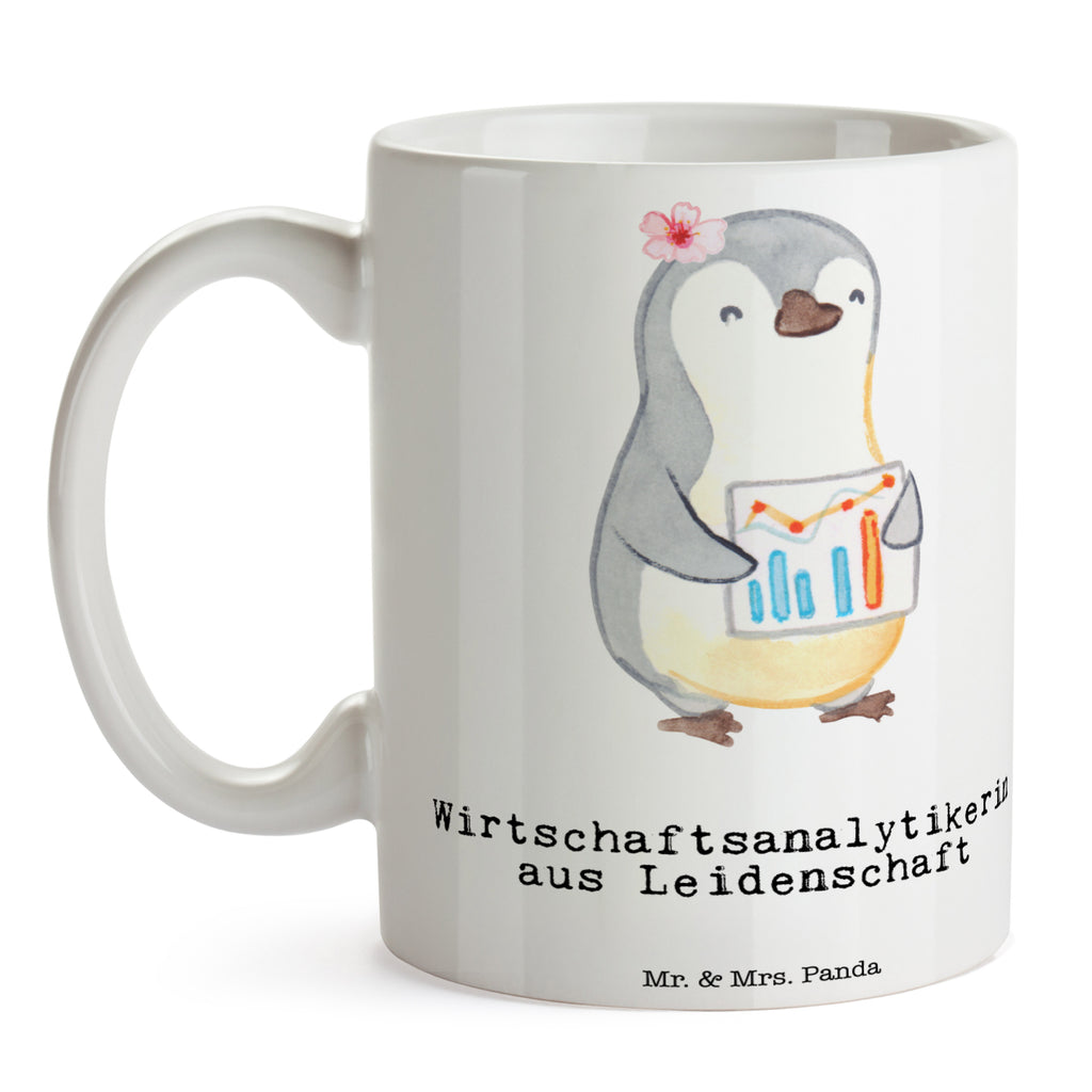 Tasse Wirtschaftsanalytikerin aus Leidenschaft Tasse, Kaffeetasse, Teetasse, Becher, Kaffeebecher, Teebecher, Keramiktasse, Porzellantasse, Büro Tasse, Geschenk Tasse, Tasse Sprüche, Tasse Motive, Kaffeetassen, Tasse bedrucken, Designer Tasse, Cappuccino Tassen, Schöne Teetassen, Beruf, Ausbildung, Jubiläum, Abschied, Rente, Kollege, Kollegin, Geschenk, Schenken, Arbeitskollege, Mitarbeiter, Firma, Danke, Dankeschön