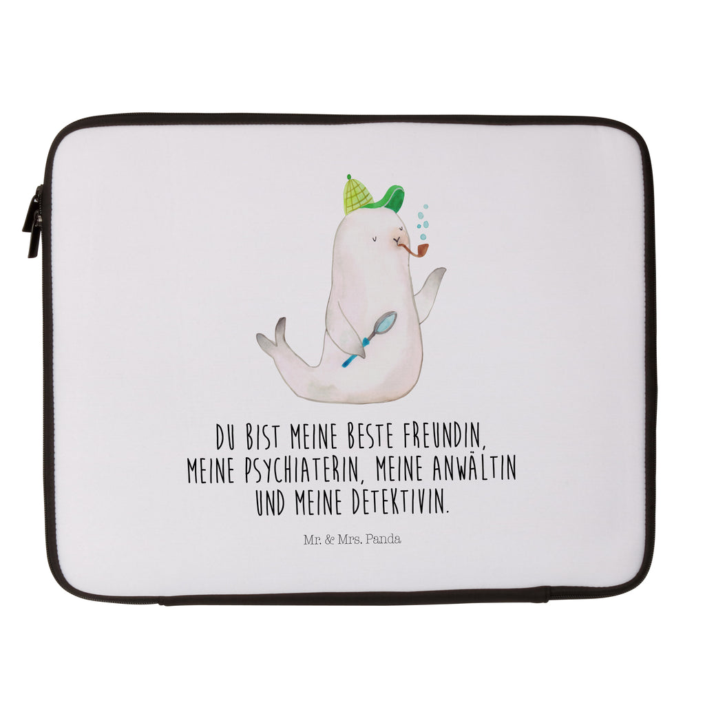 Notebook Tasche Robbe Sherlock Notebook Tasche, Laptop, Computertasche, Tasche, Notebook-Tasche, Notebook-Reisehülle, Notebook Schutz, Tiermotive, Gute Laune, lustige Sprüche, Tiere