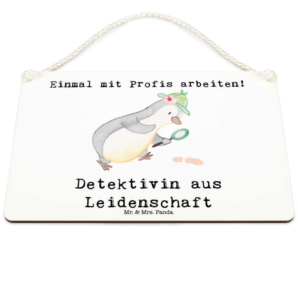 Deko Schild Detektivin aus Leidenschaft Dekoschild, Deko Schild, Schild, Tür Schild, Türschild, Holzschild, Wandschild, Wanddeko, Beruf, Ausbildung, Jubiläum, Abschied, Rente, Kollege, Kollegin, Geschenk, Schenken, Arbeitskollege, Mitarbeiter, Firma, Danke, Dankeschön, Detektivin, Ermittlerin, Agentin, Privatdetektei, Berufsdetektivin, Wirtschaftsdetektei, Detektivausbildung, Spurensuche