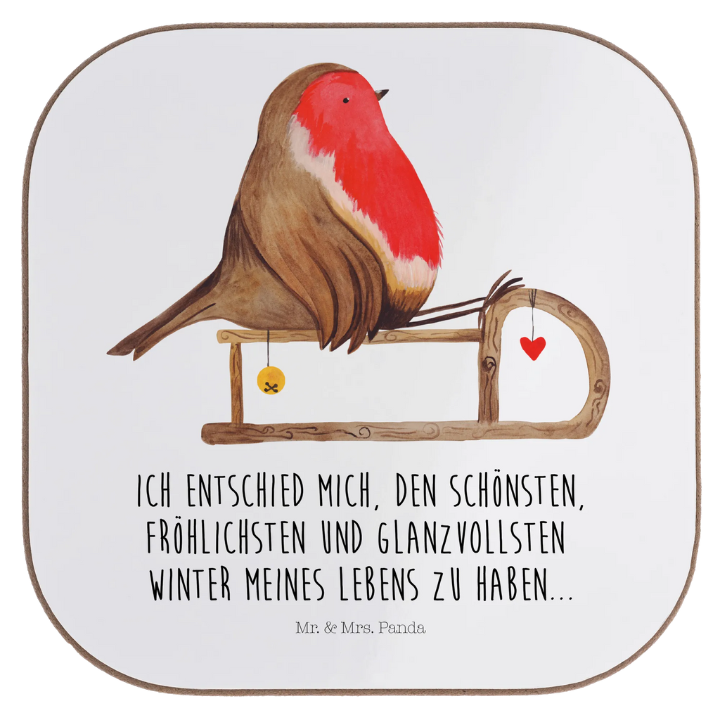 Untersetzer Rotkehlchen Schlitten Untersetzer, Bierdeckel, Glasuntersetzer, Untersetzer Gläser, Getränkeuntersetzer, Untersetzer aus Holz, Untersetzer für Gläser, Korkuntersetzer, Untersetzer Holz, Holzuntersetzer, Tassen Untersetzer, Untersetzer Design, Winter, Weihnachten, Weihnachtsdeko, Nikolaus, Advent, Heiligabend, Wintermotiv, Schlitten, Vogel