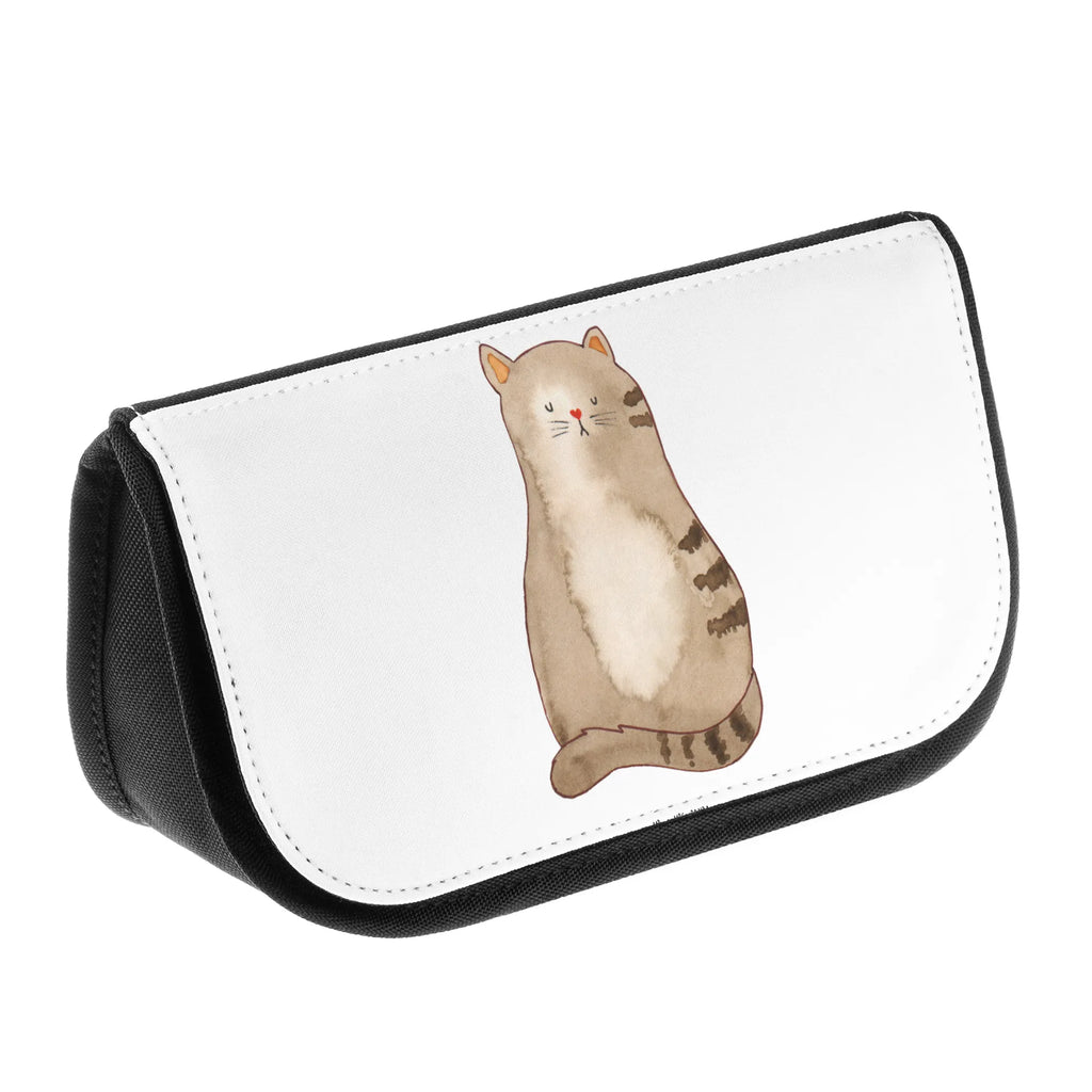 Kosmetiktasche Katze Sitzen Kosmetikbeutel, Kulturtasche, Kulturbeutel, Schminktasche, Make-Up Tasche, Kosmetiktasche, Beauty Bag, Kosmetiktasche Damen, Make Up Tasche, Kosmetik Tasche, Kosmetiktasche Klein, Kleine Kosmetiktasche, Schminktasche Klein, Kosmetiktasche Mit Fächern, Schminktäschen, Schminke Tasche, Kosmetiktaschen Damen, Beauty Case, Schmink Täschchen, Katze, Katzenmotiv, Katzenfan, Katzendeko, Katzenfreund, Katzenliebhaber, Katzenprodukte, Katzenartikel, Katzenaccessoires, Katzensouvenirs, Katzenliebhaberprodukte, Katzenmotive, Katzen, Kater, Mietze, Cat, Cats, Katzenhalter, Katzenbesitzerin, Haustier, Katzenliebe, Lebensinhalt, Liebe, Mittelpunkt, Familie