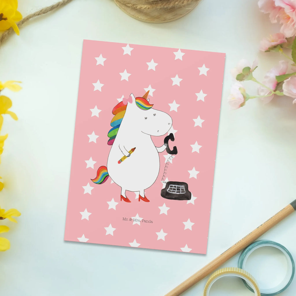 Postkarte Einhorn Sekretärin Postkarte, Karte, Geschenkkarte, Grußkarte, Einladung, Ansichtskarte, Geburtstagskarte, Einladungskarte, Dankeskarte, Ansichtskarten, Einladung Geburtstag, Einladungskarten Geburtstag, Einhorn, Einhörner, Einhorn Deko, Pegasus, Unicorn, Sekretärin, Büro, Rechtsanwältin, Rechtsanwaltsgehilfin, Steuerbüro, Steuerkanzlei, Bürokraft, Bürohilfe