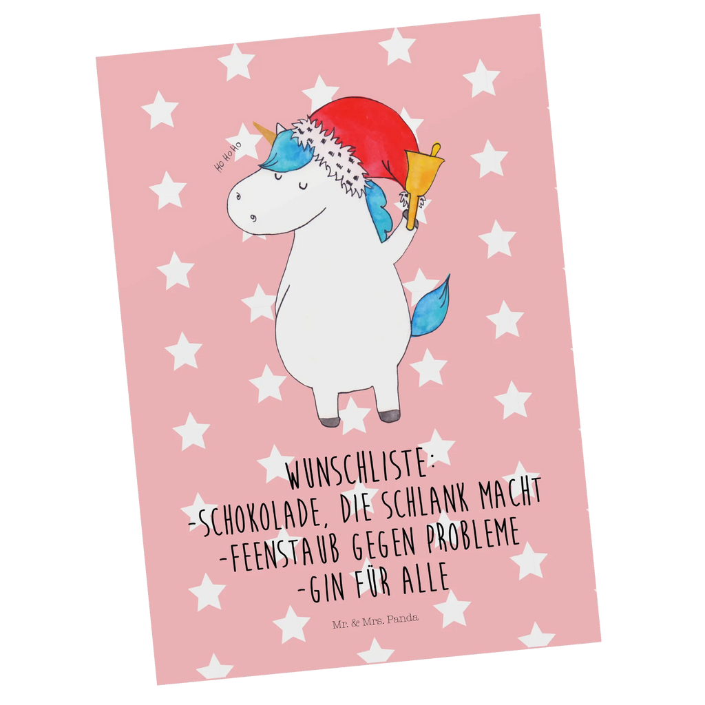 Postkarte Einhorn Weihnachtsmann Postkarte, Karte, Geschenkkarte, Grußkarte, Einladung, Ansichtskarte, Geburtstagskarte, Einladungskarte, Dankeskarte, Ansichtskarten, Einladung Geburtstag, Einladungskarten Geburtstag, Einhorn, Einhörner, Einhorn Deko, Pegasus, Unicorn, Gin, Schokolade, Schoki, Weihnachten, Weihnachtsmann, Nikolaus, Wunschzettel, Wunschliste, Feenstaub