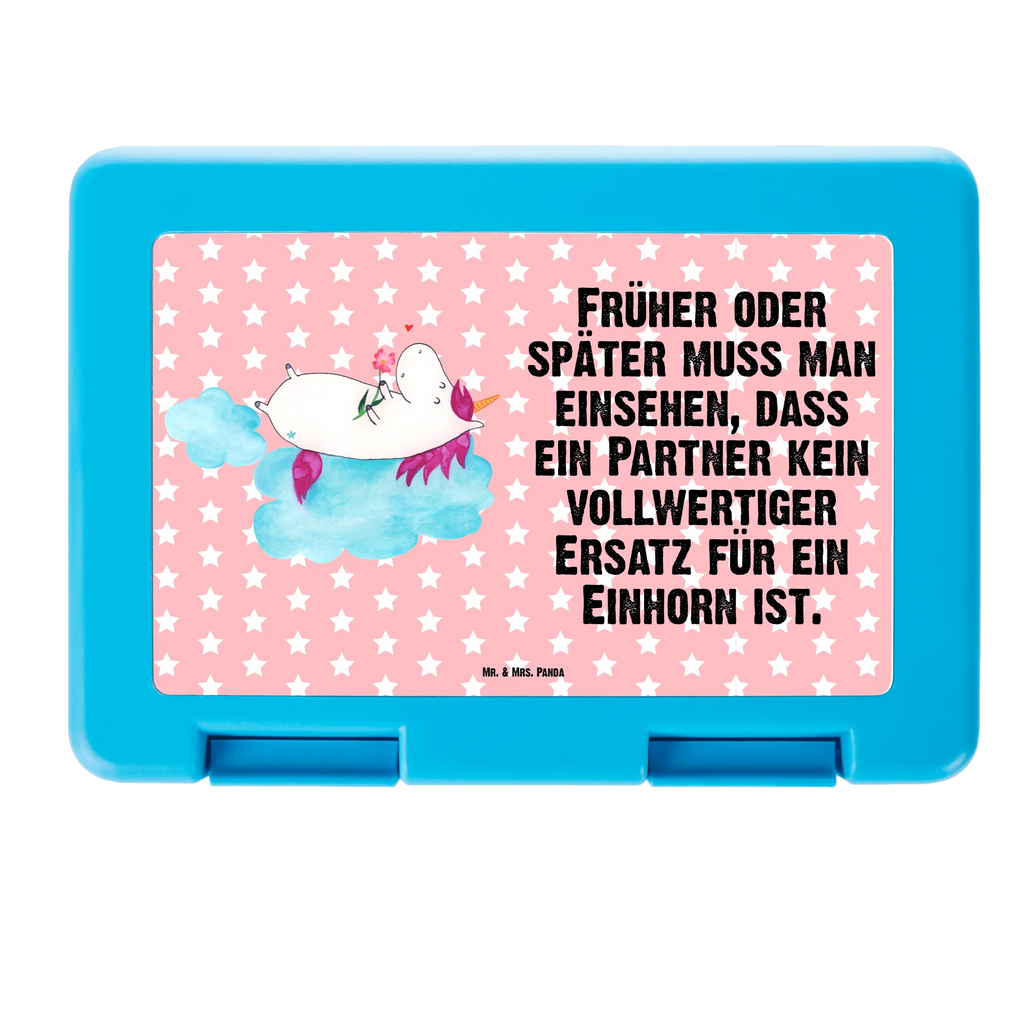 Brotdose Einhorn Verliebt Brotbox, Snackbox, Lunch box, Butterbrotdose, Brotzeitbox, Einhorn, Einhörner, Einhorn Deko, Pegasus, Unicorn, verliebt, Liebe, Liebesbeweis, Freundin, Wolke