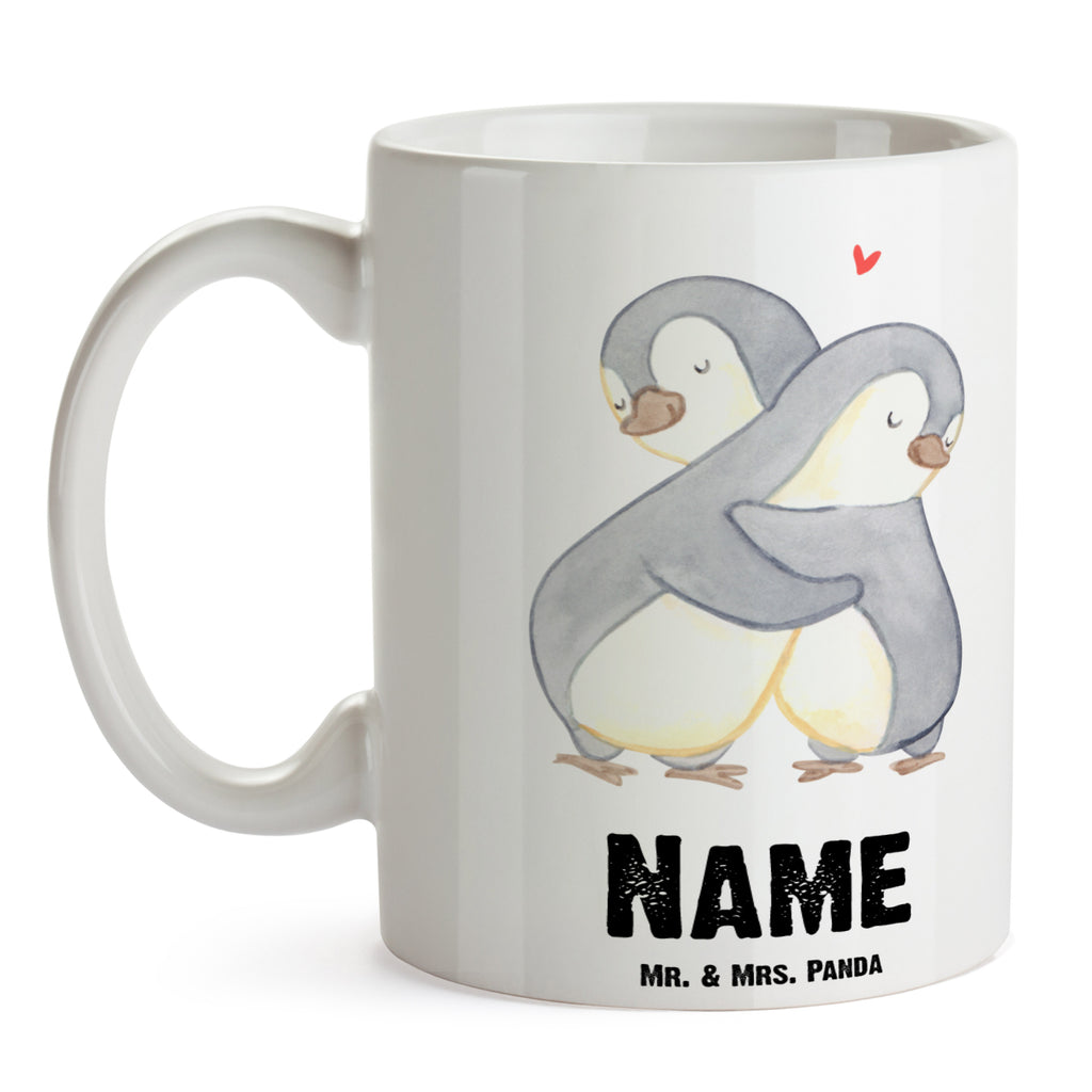 Personalisierte Tasse Pinguine Kuscheln Personalisierte Tasse, Namenstasse, Wunschname, Personalisiert, Tasse, Namen, Drucken, Tasse mit Namen, Liebe, Partner, Freund, Freundin, Ehemann, Ehefrau, Heiraten, Verlobung, Heiratsantrag, Liebesgeschenk, Jahrestag, Hocheitstag, Valentinstag, Geschenk für Frauen, Hochzeitstag, Mitbringsel, Geschenk für Freundin, Geschenk für Partner, Liebesbeweis, für Männer, für Ehemann