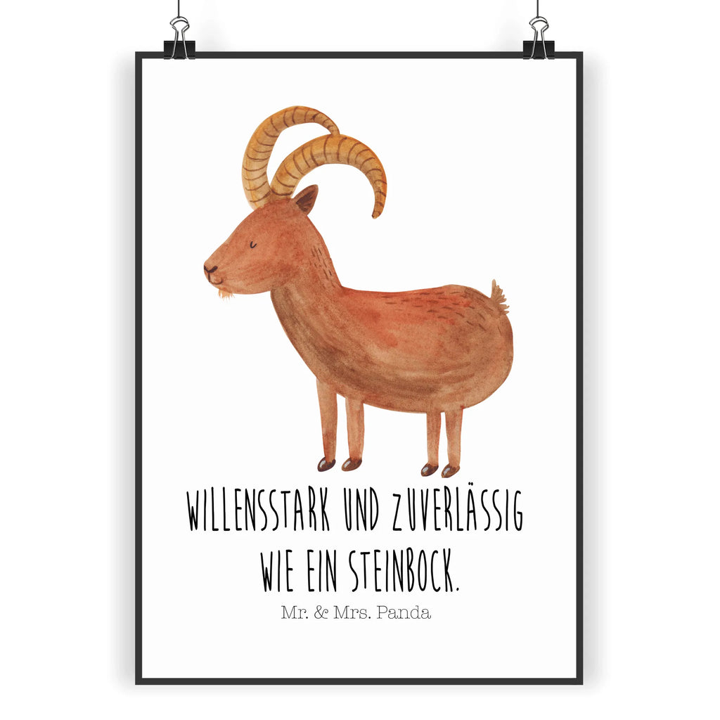 Poster Sternzeichen Steinbock Poster, Wandposter, Bild, Wanddeko, Küchenposter, Kinderposter, Wanddeko Bild, Raumdekoration, Wanddekoration, Handgemaltes Poster, Mr. & Mrs. Panda Poster, Designposter, Kunstdruck, Posterdruck, Tierkreiszeichen, Sternzeichen, Horoskop, Astrologie, Aszendent, Steinböcke, Steinbock Geschenk, Steinbock Sternzeichen, Geschenk Dezember, Geschenk Januar, Geburtstag Dezember, Geburtstag Januar, Ziege, Bock