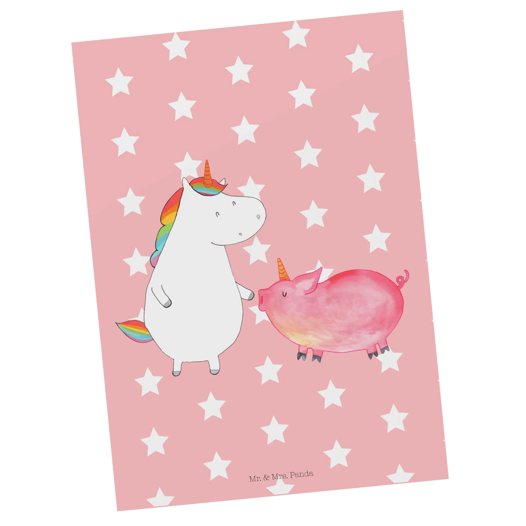 Postkarte Einhorn Schwein Postkarte, Karte, Geschenkkarte, Grußkarte, Einladung, Ansichtskarte, Geburtstagskarte, Einladungskarte, Dankeskarte, Ansichtskarten, Einladung Geburtstag, Einladungskarten Geburtstag, Einhorn, Einhörner, Einhorn Deko, Pegasus, Unicorn, Freundschaft, Schweinhorn, Schwein, Freundin, Schweinchen