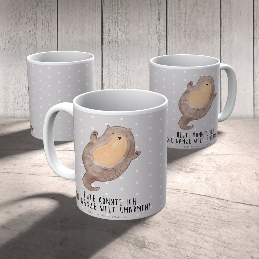 Tasse Otter Umarmen Tasse, Kaffeetasse, Teetasse, Becher, Kaffeebecher, Teebecher, Keramiktasse, Porzellantasse, Büro Tasse, Geschenk Tasse, Tasse Sprüche, Tasse Motive, Kaffeetassen, Tasse bedrucken, Designer Tasse, Cappuccino Tassen, Schöne Teetassen, Otter, Fischotter, Seeotter, Otter Seeotter See Otter