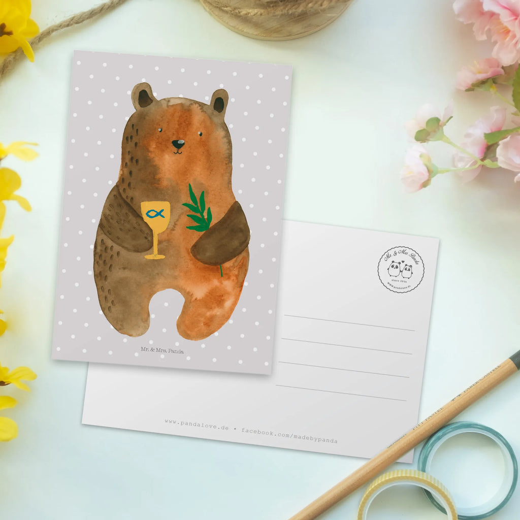 Postkarte Bär Konfirmation Postkarte, Karte, Geschenkkarte, Grußkarte, Einladung, Ansichtskarte, Geburtstagskarte, Einladungskarte, Dankeskarte, Ansichtskarten, Einladung Geburtstag, Einladungskarten Geburtstag, Bär, Teddy, Teddybär, Konfirmation, Kirche, evangelisch, Gottesdienst