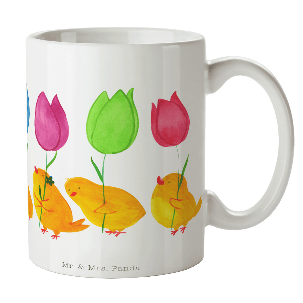 Tasse Küken Parade Tasse, Kaffeetasse, Teetasse, Becher, Kaffeebecher, Teebecher, Keramiktasse, Porzellantasse, Büro Tasse, Geschenk Tasse, Tasse Sprüche, Tasse Motive, Kaffeetassen, Tasse bedrucken, Designer Tasse, Cappuccino Tassen, Schöne Teetassen, Ostern, Osterhase, Ostergeschenke, Osternest, Osterdeko, Geschenke zu Ostern, Ostern Geschenk, Ostergeschenke Kinder, Ostern Kinder, Küken, Parade, Tulpen, Frohe Ostern, Ostergrüße, Blumen