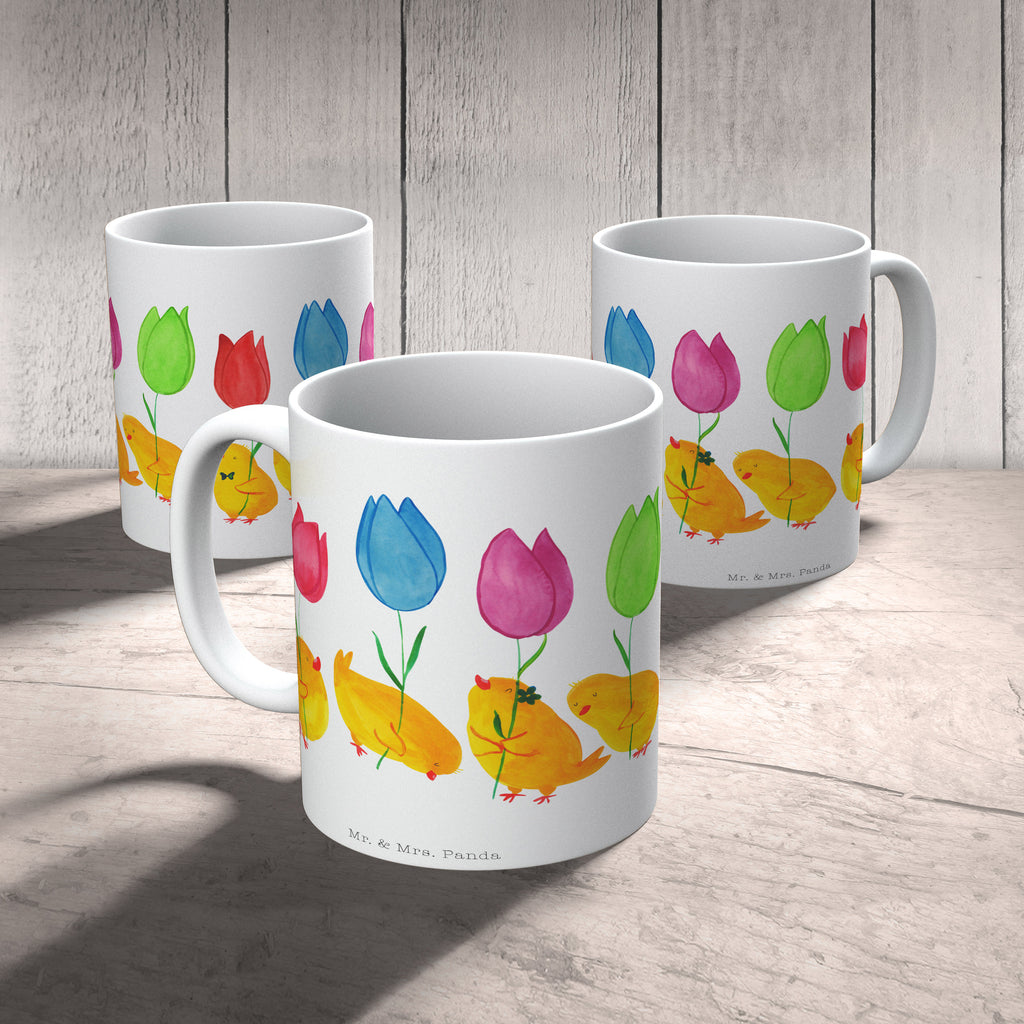 Tasse Küken Parade Tasse, Kaffeetasse, Teetasse, Becher, Kaffeebecher, Teebecher, Keramiktasse, Porzellantasse, Büro Tasse, Geschenk Tasse, Tasse Sprüche, Tasse Motive, Kaffeetassen, Tasse bedrucken, Designer Tasse, Cappuccino Tassen, Schöne Teetassen, Ostern, Osterhase, Ostergeschenke, Osternest, Osterdeko, Geschenke zu Ostern, Ostern Geschenk, Ostergeschenke Kinder, Ostern Kinder, Küken, Parade, Tulpen, Frohe Ostern, Ostergrüße, Blumen