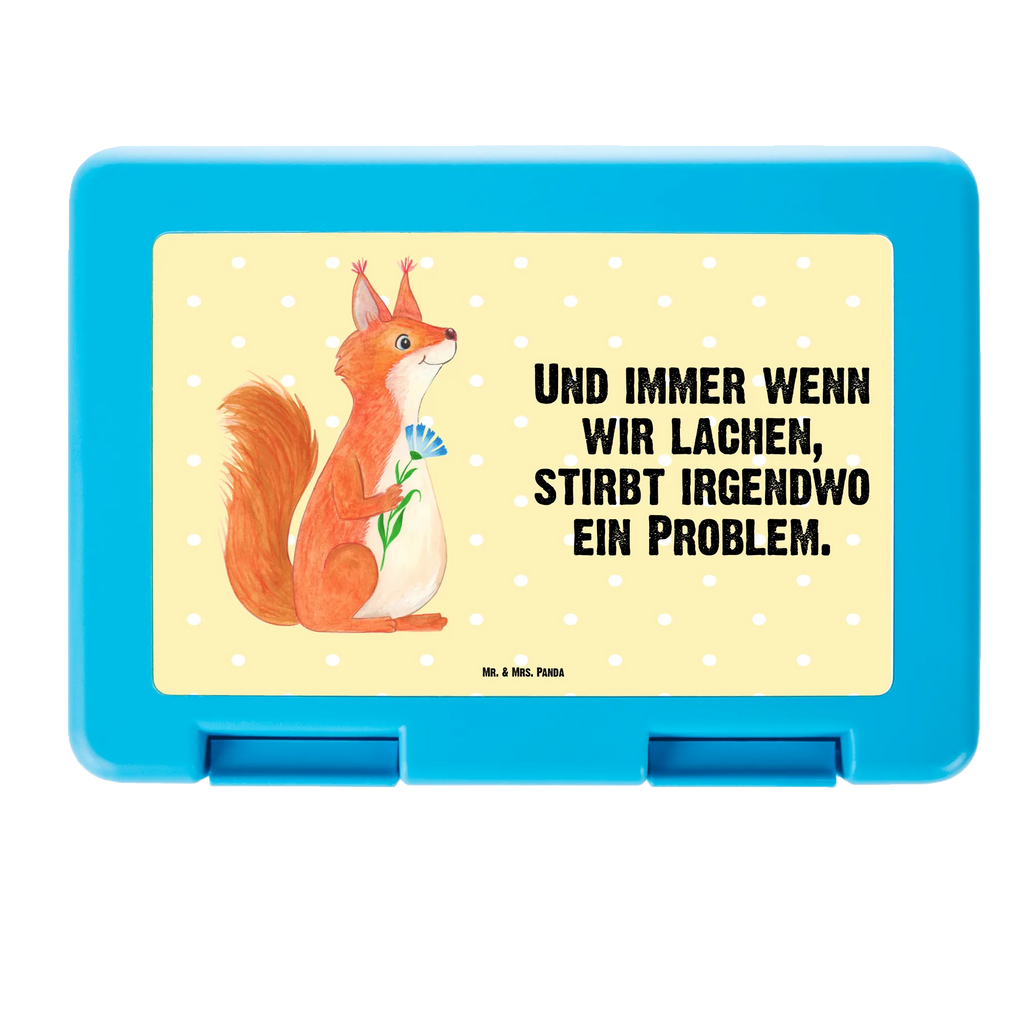 Brotdose Eichhörnchen Blume Brotbox, Snackbox, Lunch box, Butterbrotdose, Brotzeitbox, Tiermotive, Gute Laune, lustige Sprüche, Tiere, Eichhörnchen, Eichhorn, Spruch positiv, Lachen, Spaß, Motivation Sprüche, Motivation Bilder, glücklich Spruch, Spruch Deko