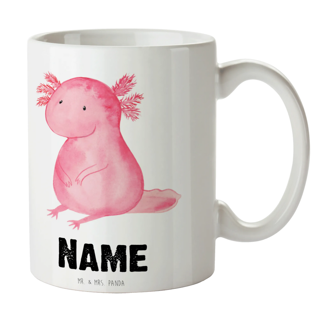 Personalisierte Tasse Axolotl null Personalisierte Tasse, Namenstasse, Wunschname, Personalisiert, Tasse, Namen, Drucken, Tasse mit Namen, Axolotl, Molch, Axolot, vergnügt, fröhlich, zufrieden, Lebensstil, Weisheit, Lebensweisheit, Liebe, Freundin