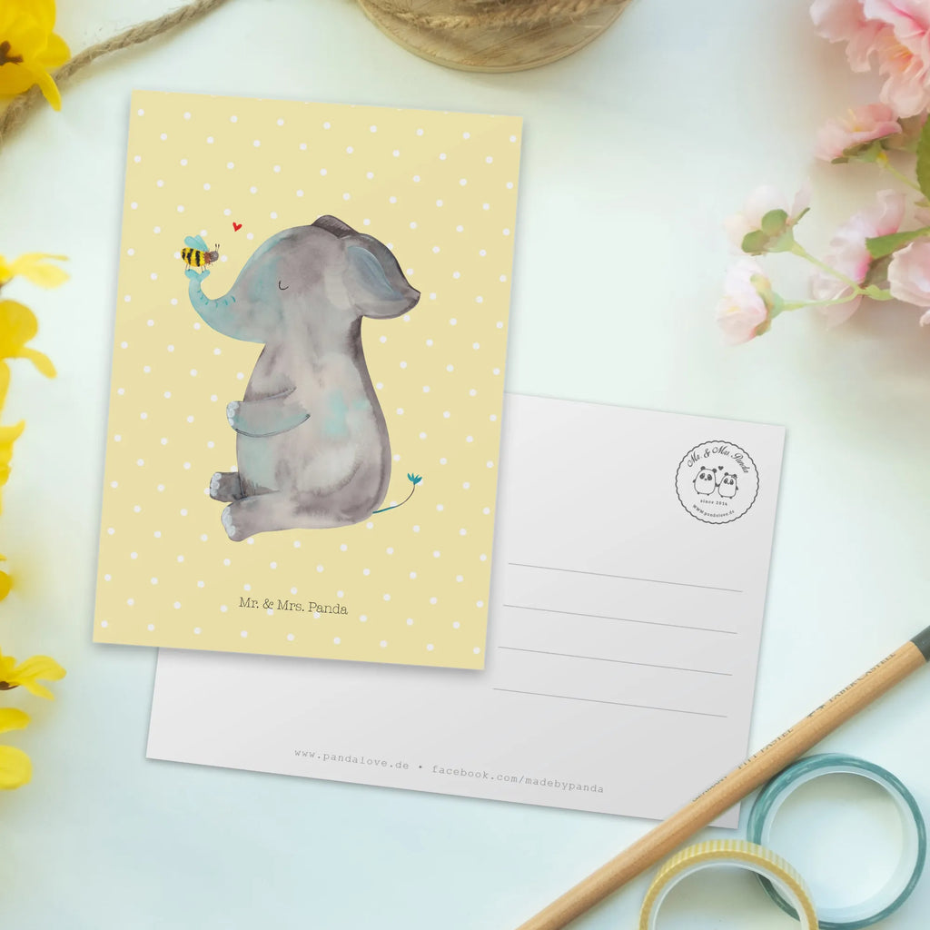 Postkarte Elefant Biene Postkarte, Karte, Geschenkkarte, Grußkarte, Einladung, Ansichtskarte, Geburtstagskarte, Einladungskarte, Dankeskarte, Ansichtskarten, Einladung Geburtstag, Einladungskarten Geburtstag, Tiermotive, Gute Laune, lustige Sprüche, Tiere, Elefant, Biene, Liebe, Liebesbeweis, Jahrestag, Liebesgeschenk, Heiratsantrag, Hochzeitsgeschenk, Liebesspruch