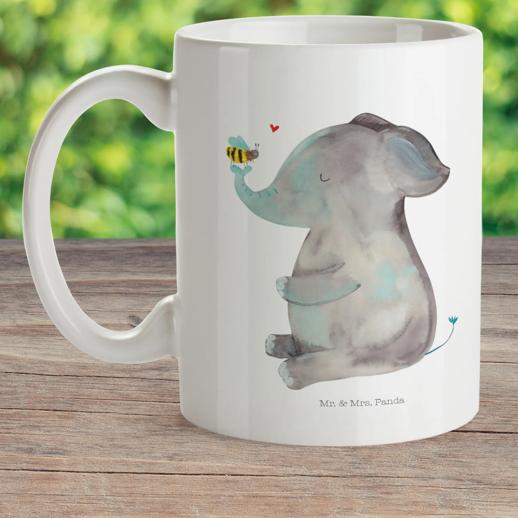 Kindertasse Elefant & Biene Kindertasse, Kinder Tasse, Kunststoff Tasse, Kindergarten Tasse, Trinkbecher, Camping Becher, Kaffeetasse, Kunststoffbecher, Kindergartenbecher, Outdoorgeschirr, Kunststoffgeschirr, Reisebecher, Reisetasse, Kinderbecher, Bruchfeste Tasse, Bruchsichere Tasse, Plastik Tasse, Plastiktasse, Tiermotive, Gute Laune, lustige Sprüche, Tiere, Elefant, Biene, Liebe, Liebesbeweis, Jahrestag, Liebesgeschenk, Heiratsantrag, Hochzeitsgeschenk, Liebesspruch