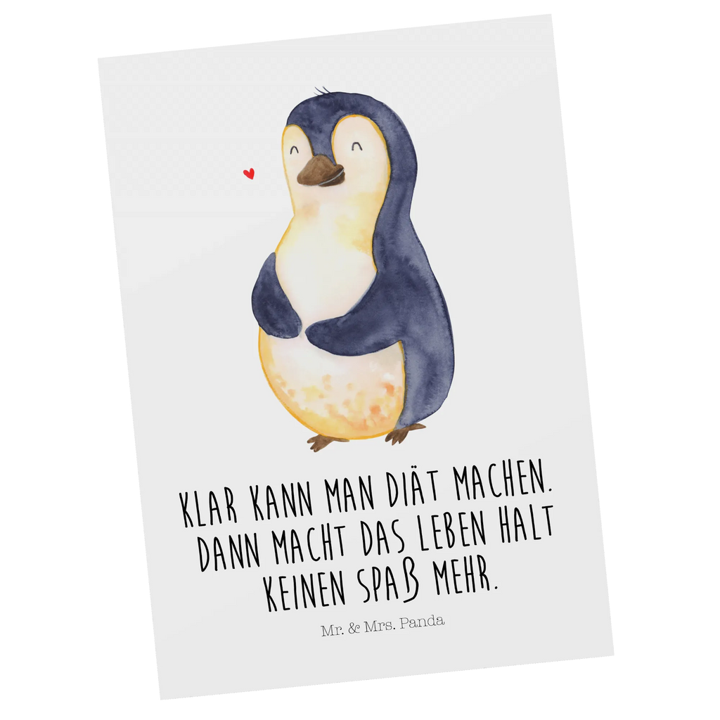 Postkarte Pinguin Diät Postkarte, Karte, Geschenkkarte, Grußkarte, Einladung, Ansichtskarte, Geburtstagskarte, Einladungskarte, Dankeskarte, Ansichtskarten, Einladung Geburtstag, Einladungskarten Geburtstag, Pinguin, Pinguine, Diät, Abnehmen, Abspecken, Gewicht, Motivation, Selbstliebe, Körperliebe, Selbstrespekt