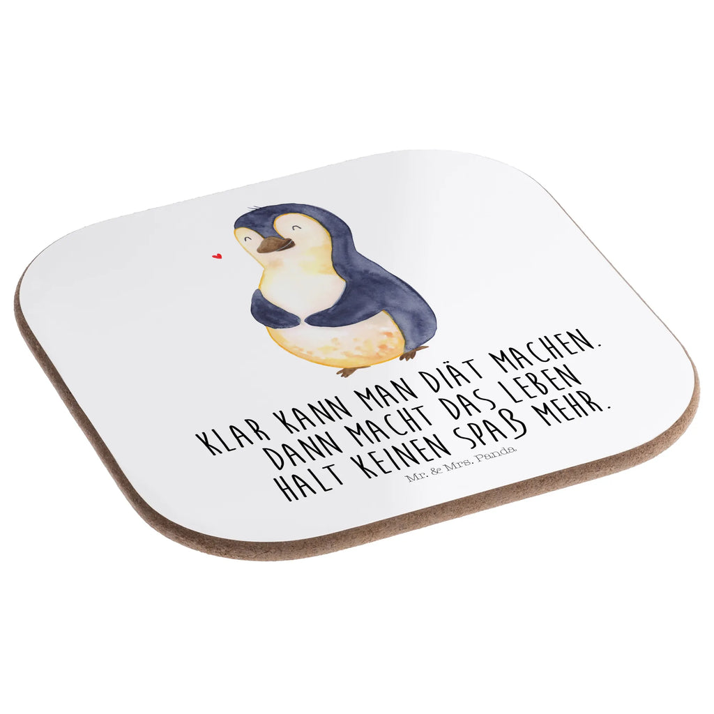 Quadratische Untersetzer Pinguin Diät Untersetzer, Bierdeckel, Glasuntersetzer, Untersetzer Gläser, Getränkeuntersetzer, Untersetzer aus Holz, Untersetzer für Gläser, Korkuntersetzer, Untersetzer Holz, Holzuntersetzer, Tassen Untersetzer, Untersetzer Design, Pinguin, Pinguine, Diät, Abnehmen, Abspecken, Gewicht, Motivation, Selbstliebe, Körperliebe, Selbstrespekt